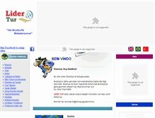 Tablet Screenshot of lidertur.net